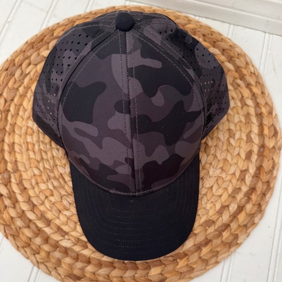 Melin A-GAME HYDRO Performance Snapback Hat Black Camo 58 CM M - Picture 2 of 7